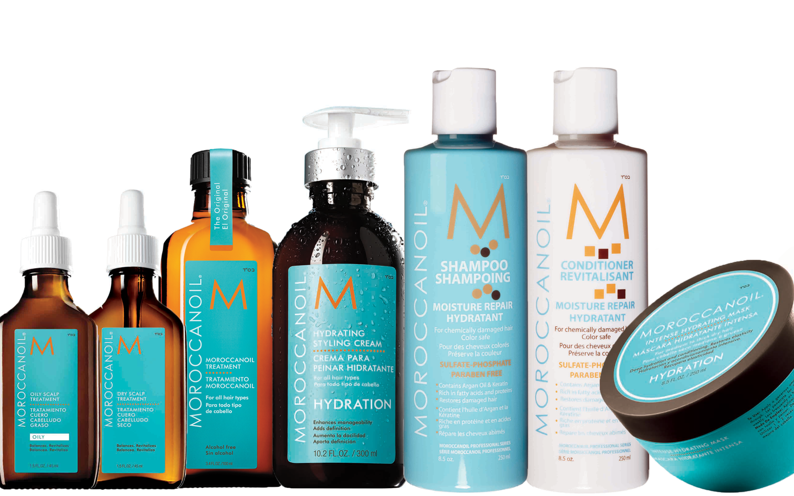 Gamme produits Moroccanoil
